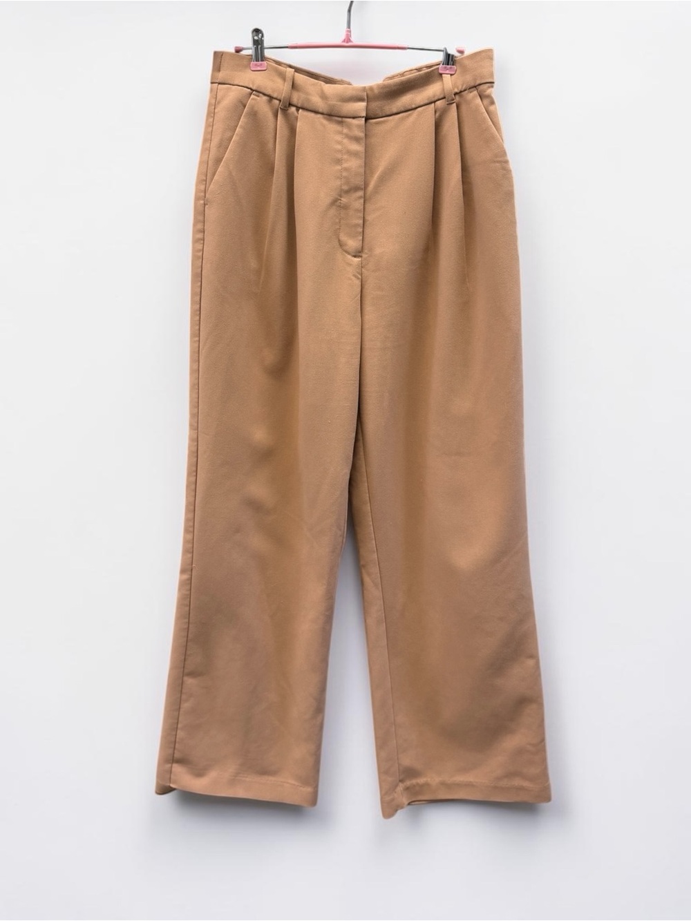 Abercrombie & Fitch Tan Wide Leg Trouser Pants Size 10 / 30